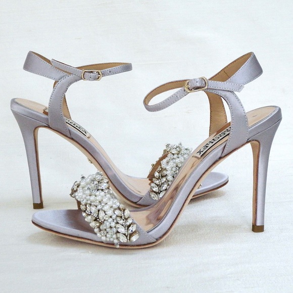 Badgley Mischka Katy Springtime Stiletto Lavende - Picture 2 of 9
